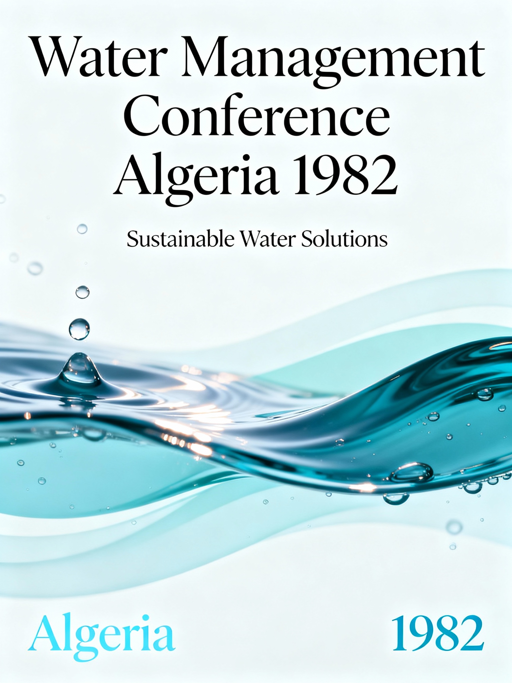 Colloque sur le problème de l'eau (1982)